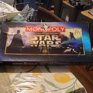 Starwars classic trilogy monopoly complete!